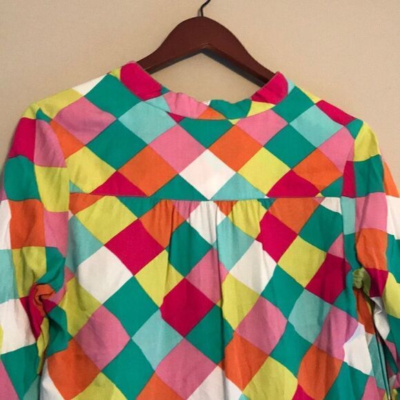 Escapada Bright Pattern Tunic - Size Medium - Picture 8 of 8